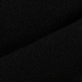 和紙ヤクロングカシュクールニット-Black