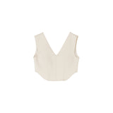 和紙ポンチ プリンセスラインフィット ブラトップ - Off White