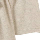 和紙ヤクロングカシュクールニット-Natural White